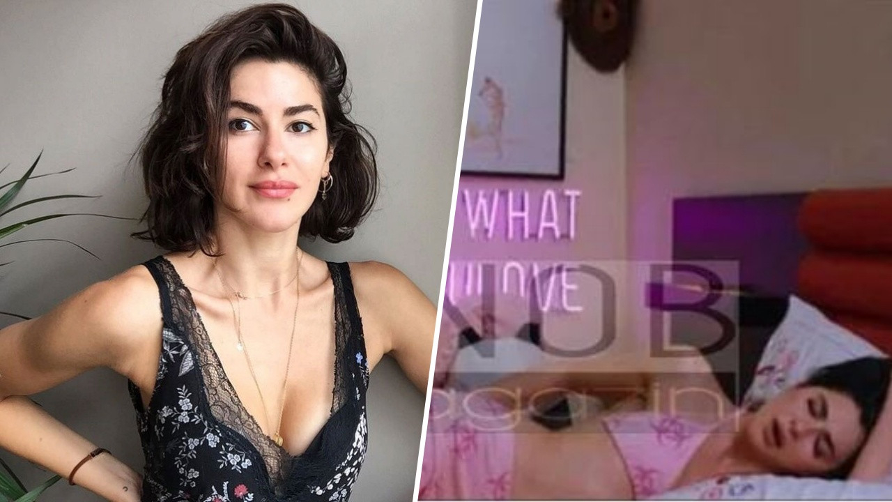 Nesrin Cavadzade'nin +18'lik mastürbasyon sahnesi olay oldu!