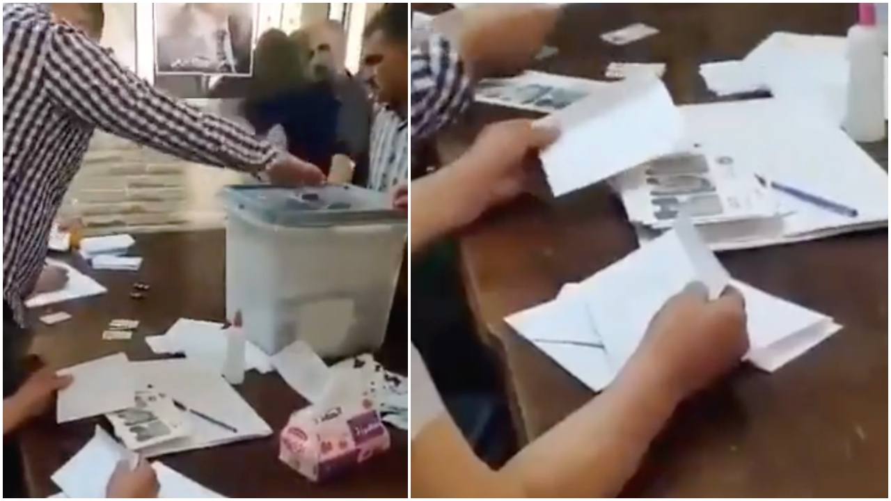 Partililer seçmenlerin yerine oy kullandı