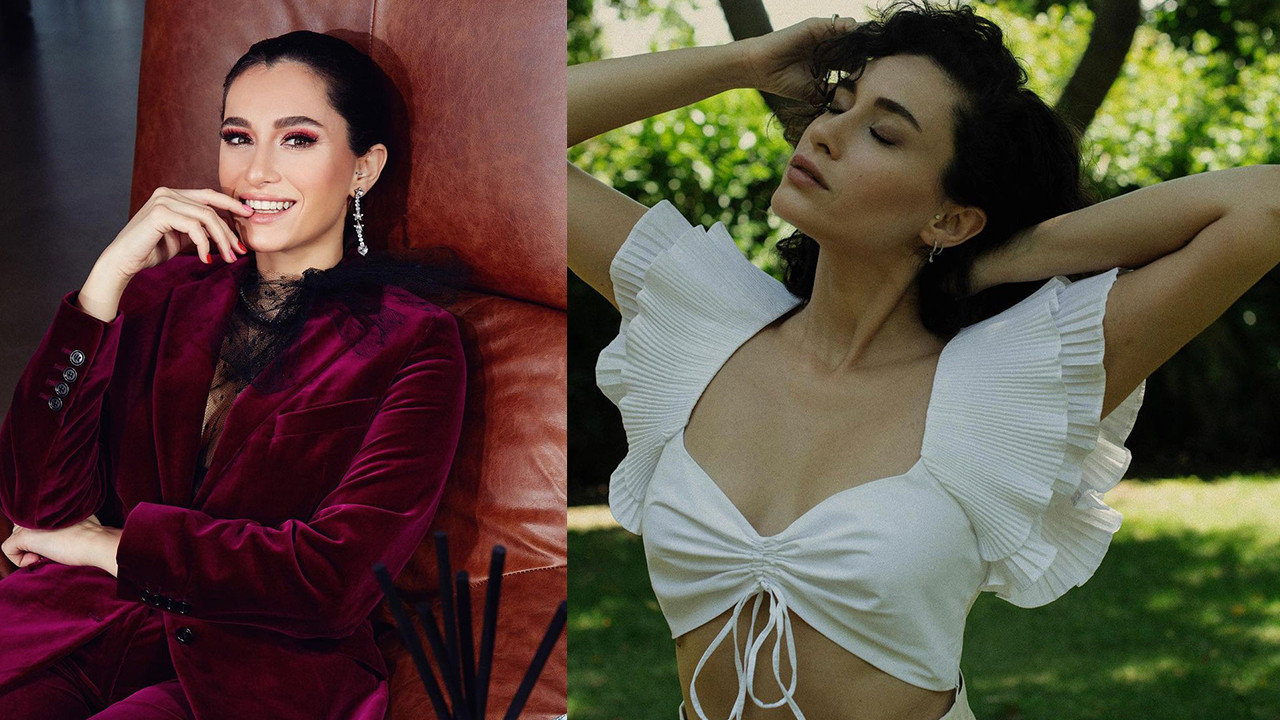 Pembe mayosuyla objektiflere takılan Hande Doğandemir'in son hali şoke etti
