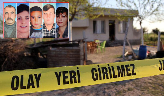 Adana'daki 5 kişilik katliamdan yasak aşk çıktı