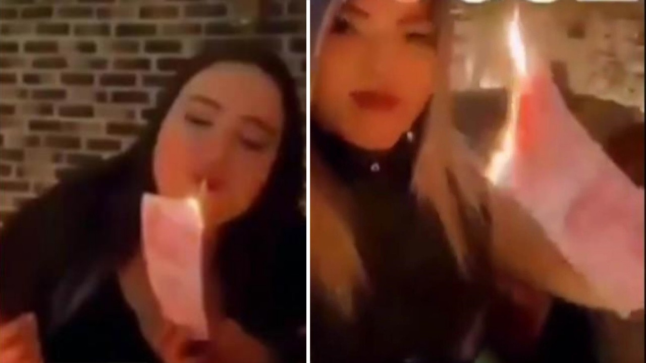 72 milyon TL vurgun yapan çete, kadınların sigaralarını paralarla yaktılar!