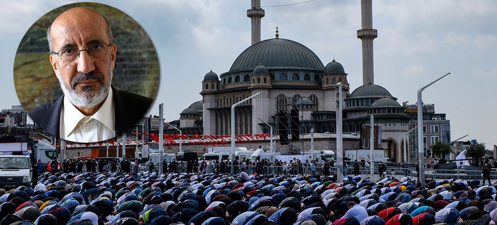 Hürriyet’in skandal haberiyle Taksim Camii’ne saldırdı