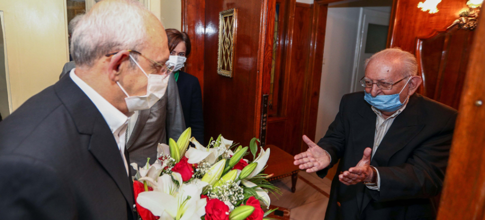 Kemal Kılıçdaroğlu'ndan Hüsamettin Cindoruk'a ziyaret