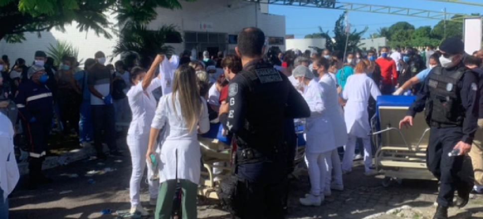 Koronavirüs hastanesinde yangın faciası