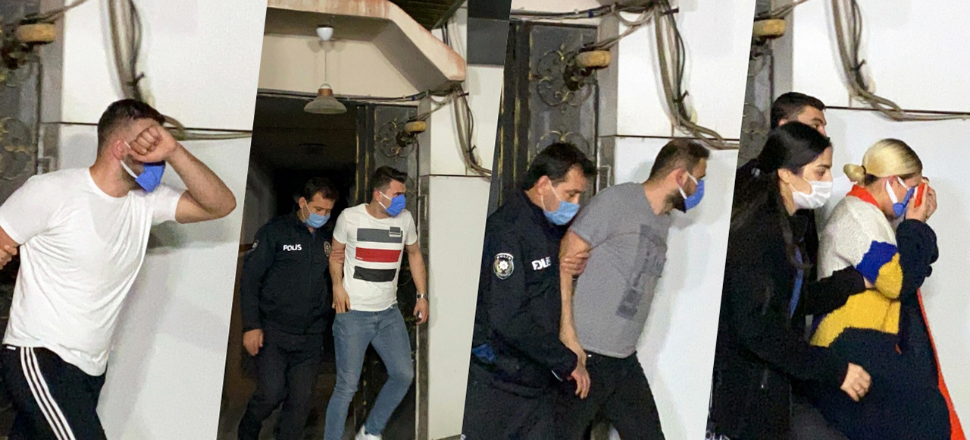 Sakarya'da hareketli gece! Polisi görünce kendilerini tekel bayisine kilitlediler