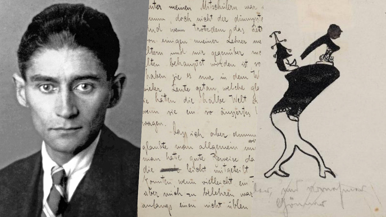 Franz Kafka’nın el yazmalarının koleksiyonu internette yayınlandı