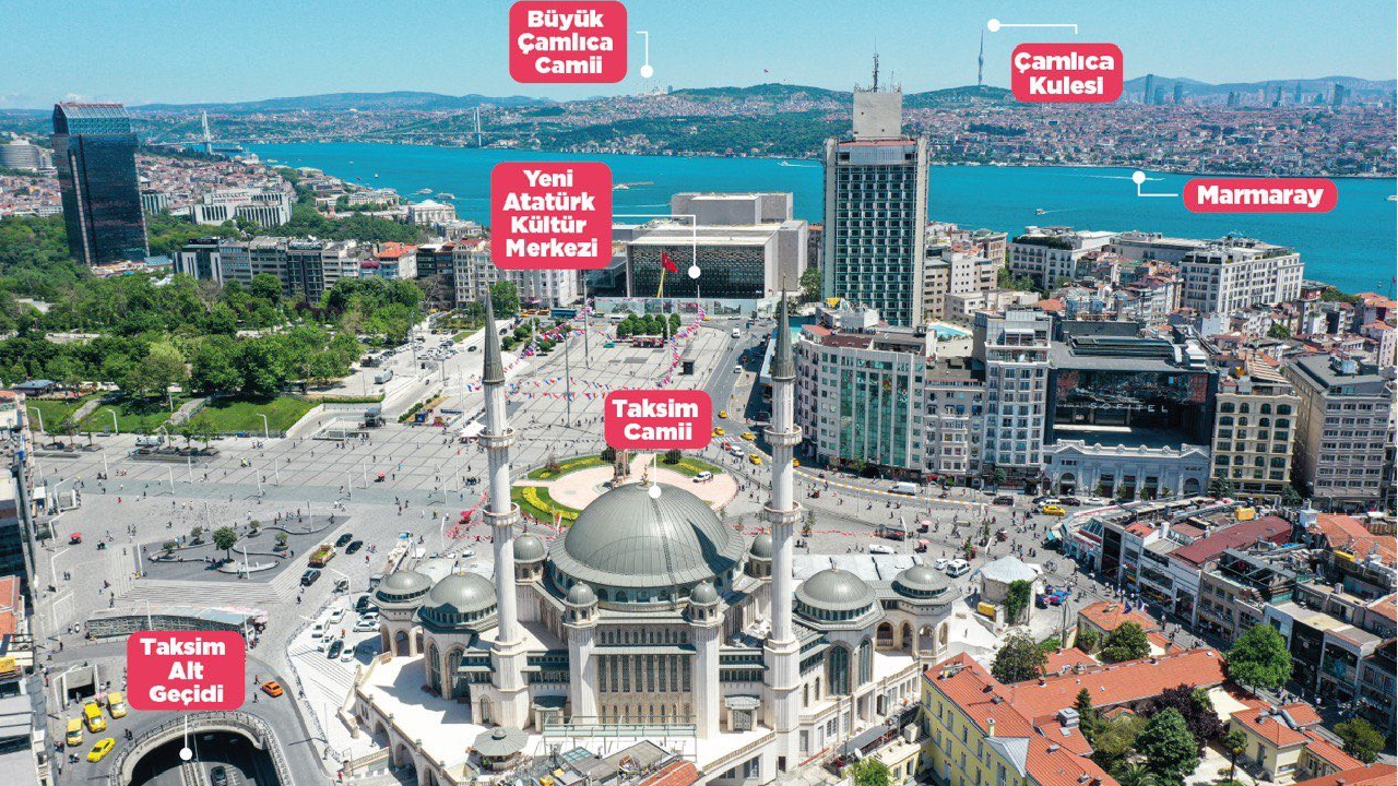 Fahrettin Altun paylaştı! İstanbul'un 6 dev projesi tek fotoğrafta