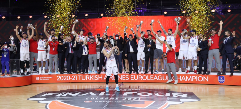 THY Euroleague'de şampiyon Anadolu Efes!