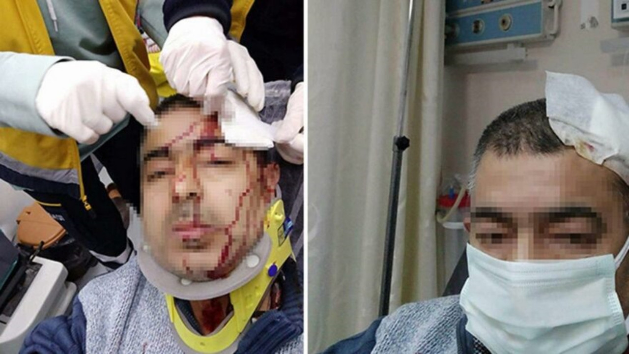 Camide kanlı tartışma! İmam müezzini bu hale getirdi!