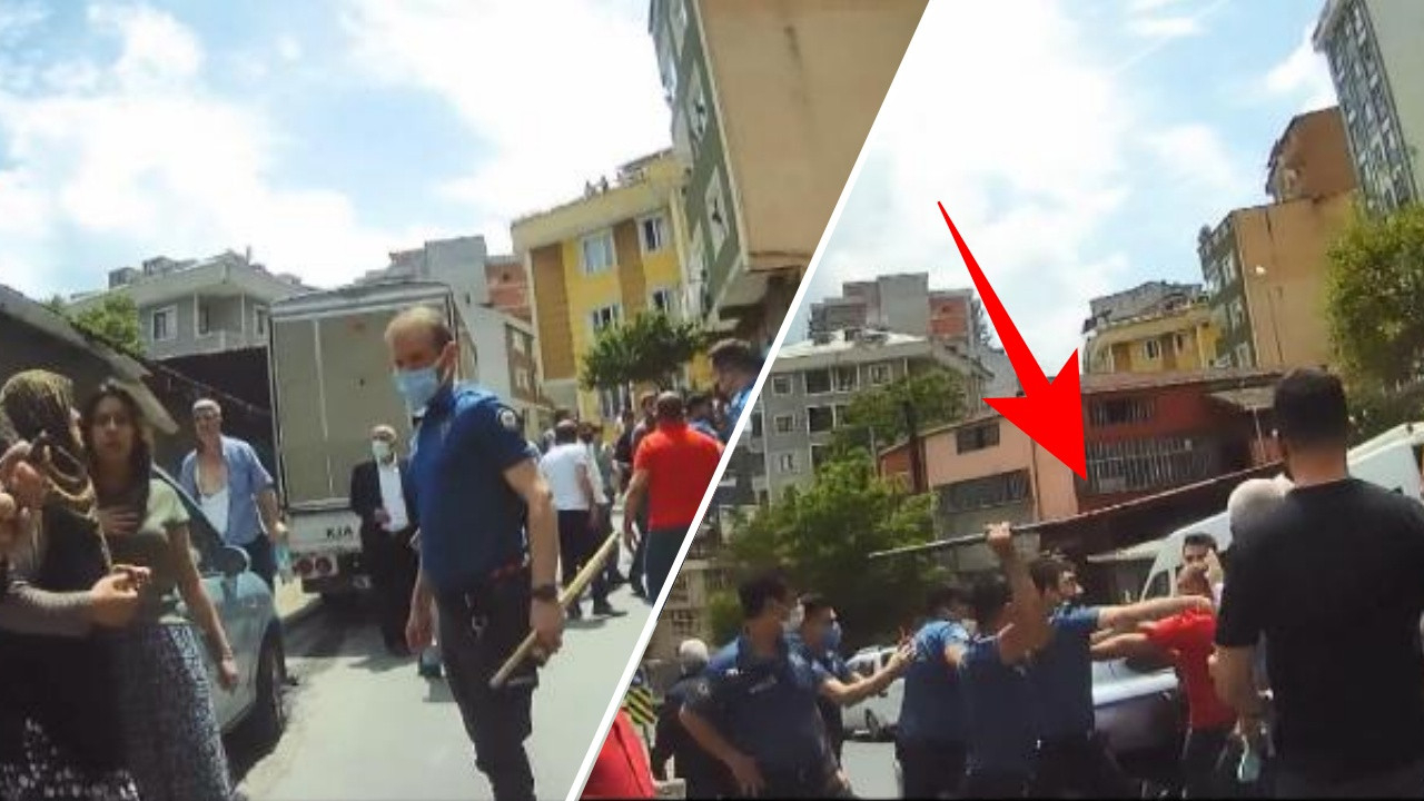 İstanbul'da hareketi anlar! Taşlı sopalı meydan savaşı...