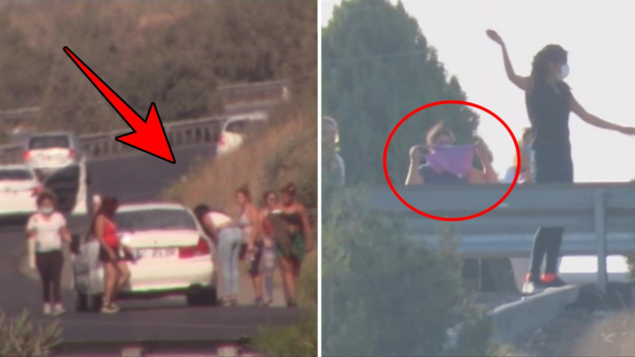 Otoyolda fuhuş oyunu! Kız çocuğuyla sürücüleri durdurup ilişki teklif ettiler...