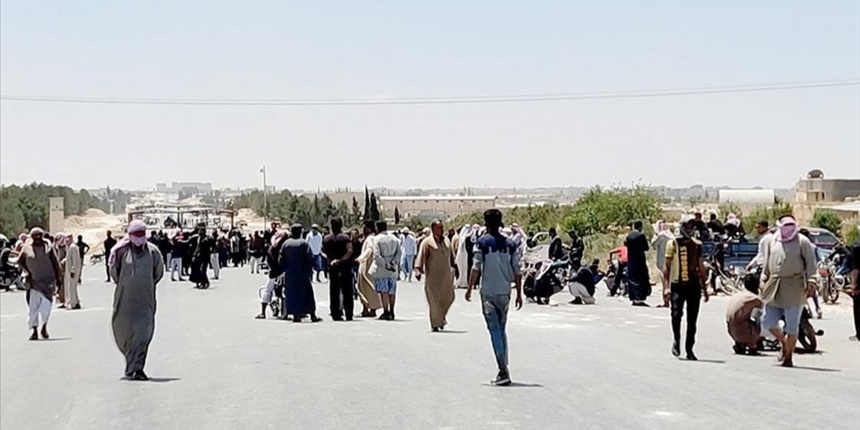 Münbiç, PKK'ya karşı ayaklandı! Türkiye'ye çağrı var...