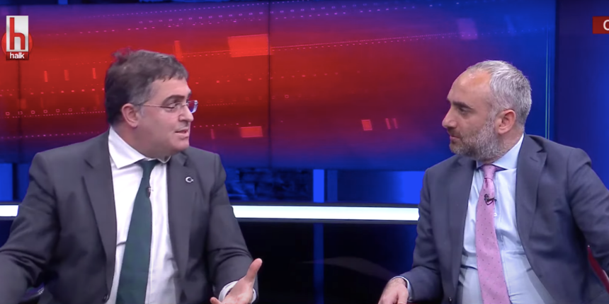 Halk TV'de İsmail Saymaz ile Ersan Şen arasında gergin anlar: Hırsımı sizden çıkarırım