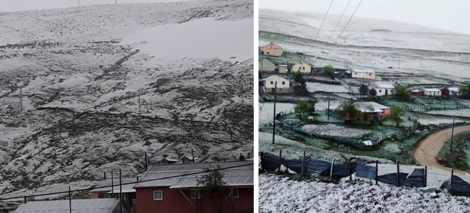 Karadeniz'e haziranda kar sürprizi