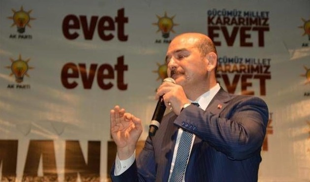 Bakan Soylu gözyaşlarını tutamadı