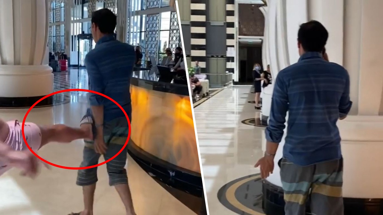 Lüks otelde mide bulandıran olay: Çocukların video ve fotoğraflarını çekerken yakalandı!