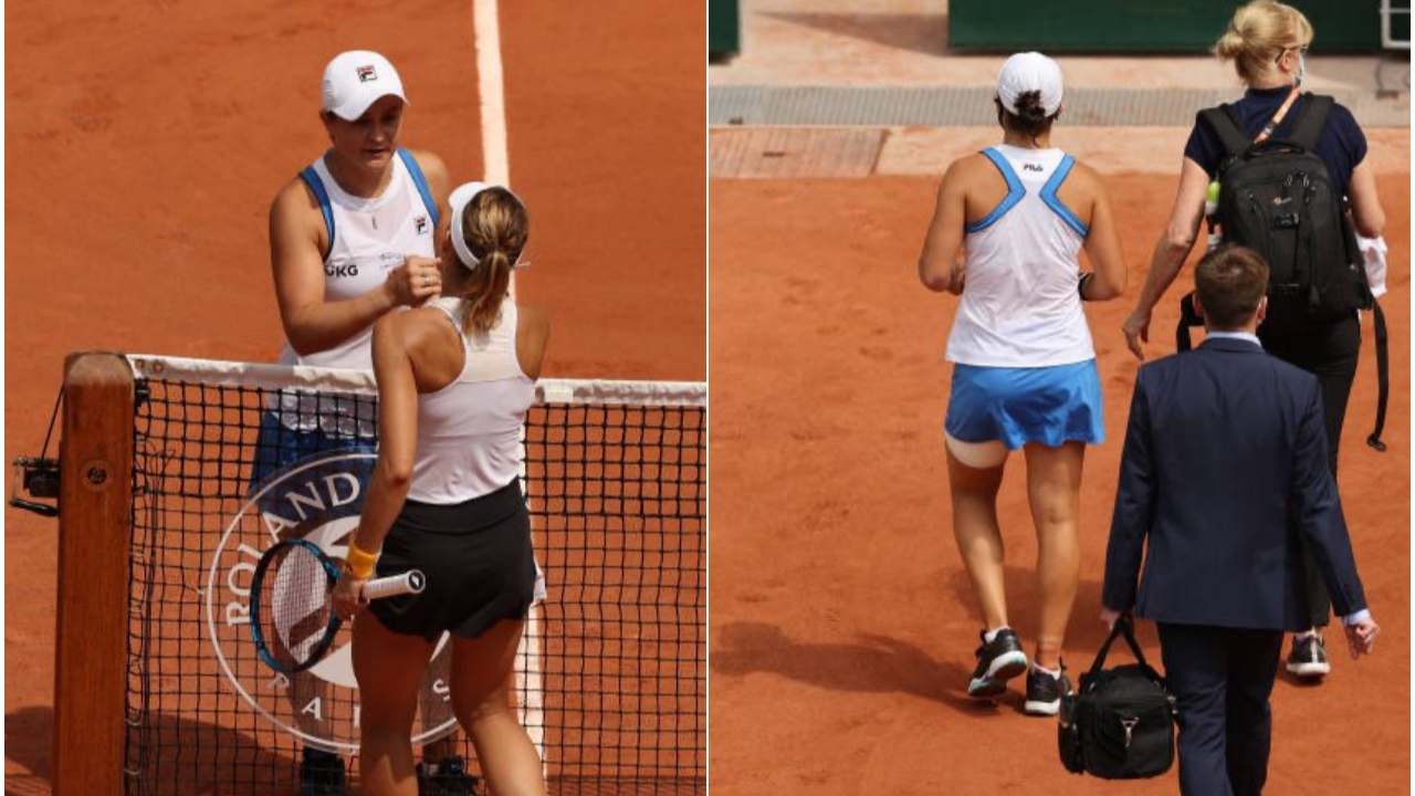 Roland Garros'ta Ashleigh Barty üzüntüsü