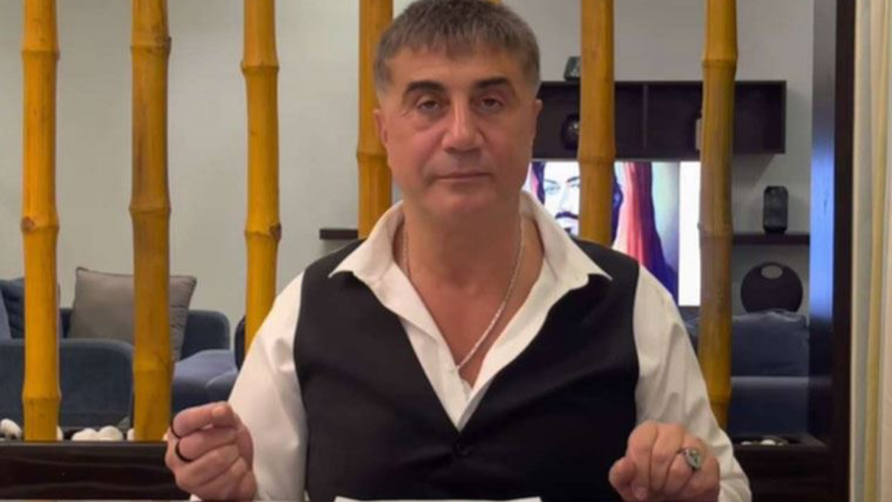 Sedat Peker'in kapatılan sitesindeki 'FETÖ' yazısı