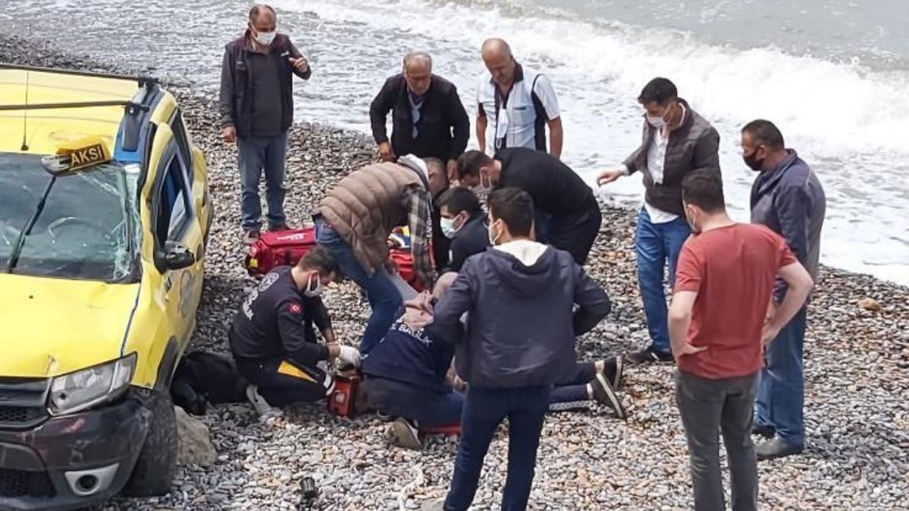 Taksicinin acı sonu! Kalp krizi onu direksiyon başında buldu