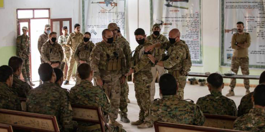 ABD'den PKK/YPG'ye bir destek daha: Sertifikalı eğitim verdiler