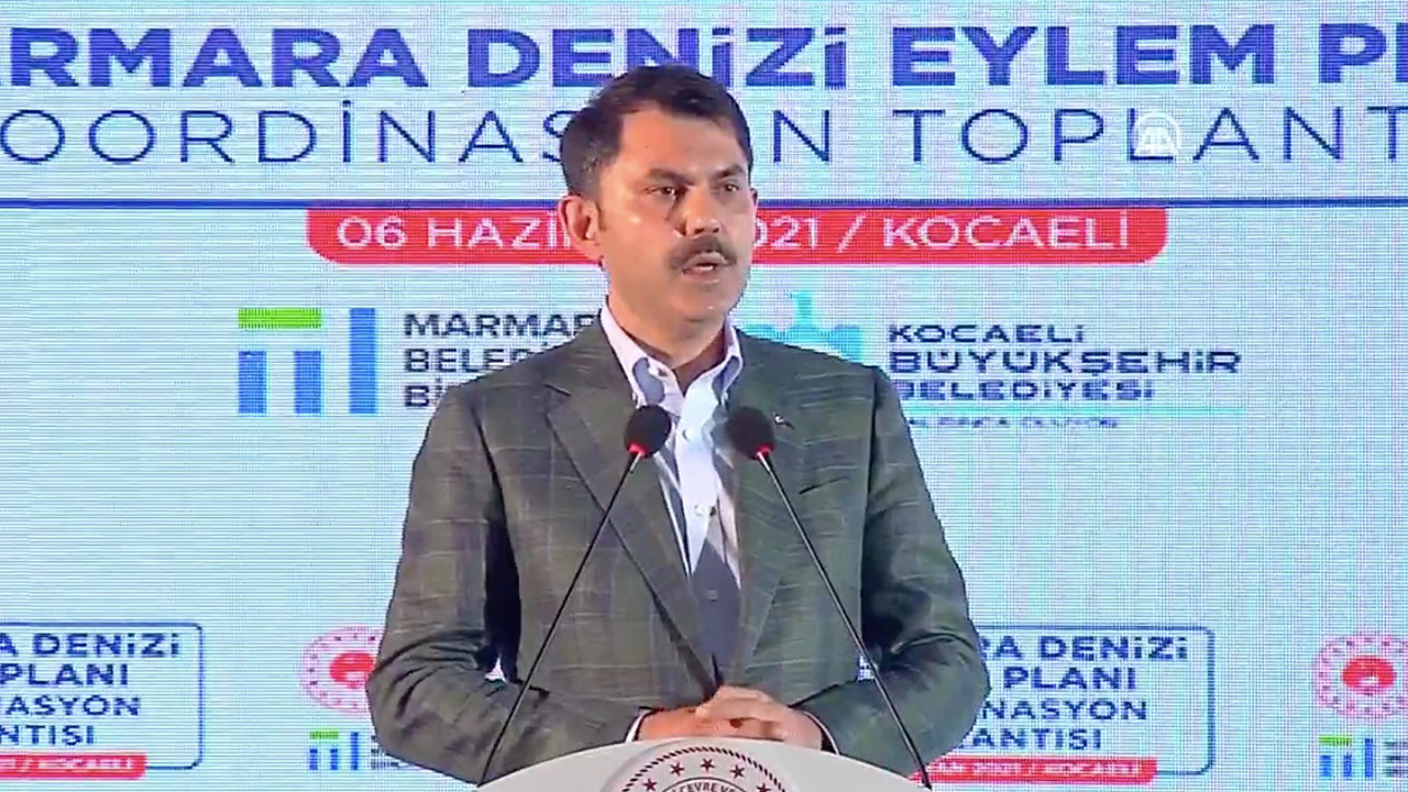 Bakan Kurum: Marmara Denizi'nin tamamı korumaya alınacak