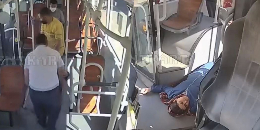 Gaziantep'te otobüs şoförü hayat kurtardı! İlk müdahaleyi otobüste yaptı