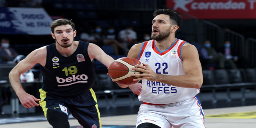Basketbolda şampiyon Anadolu Efes oldu!