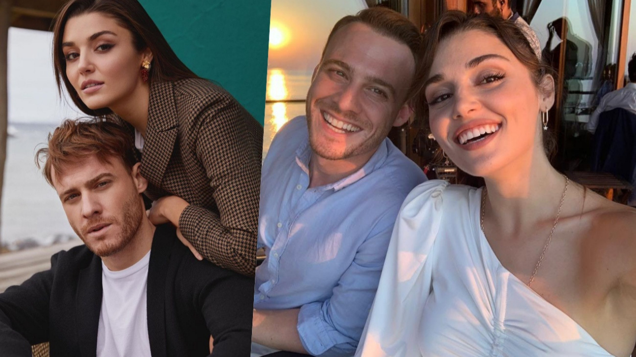 Canlı yayında büyük şok! Küfür eden Kerem Bürsin'in yerine sevgilisi Hande Erçel özür diledi