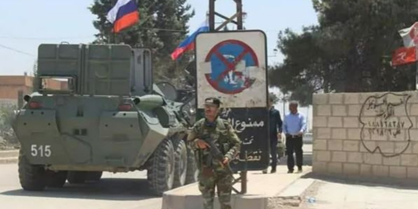 PKK'nın döşediği mayın patladı! Rus askerleri yaralandı