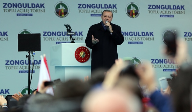 Erdoğan'dan çok sert Kerkük tepkisi: "O bayrakları hemen indirin!"