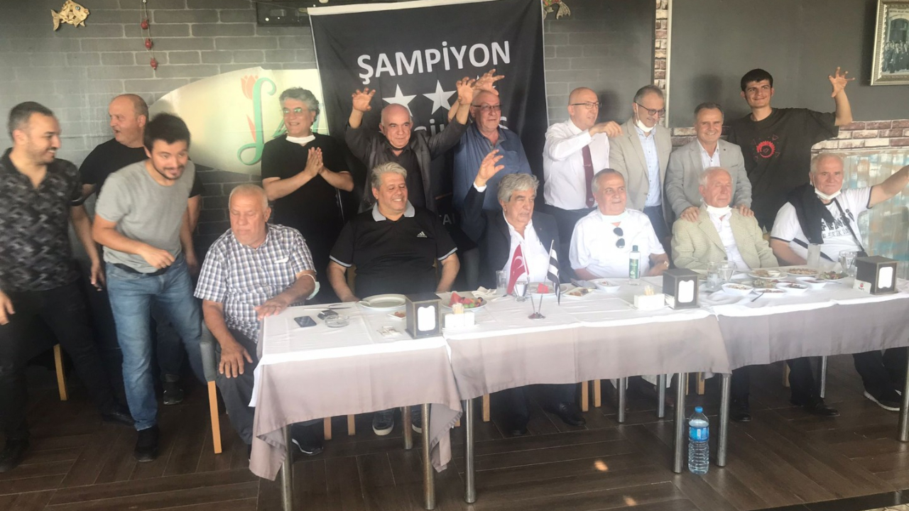 Beşiktaş’ın şampiyonluk kutlamaları Erdek’te başladı