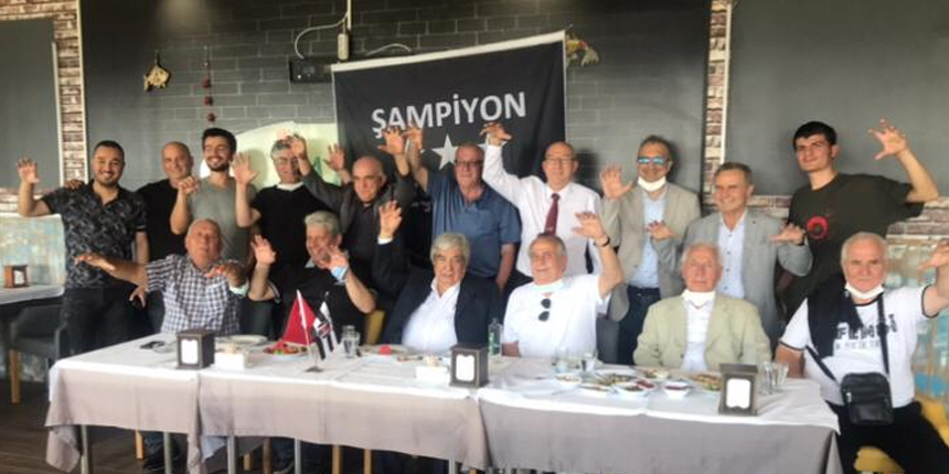 Beşiktaş’ın şampiyonluk kutlamaları Erdek’te başladı