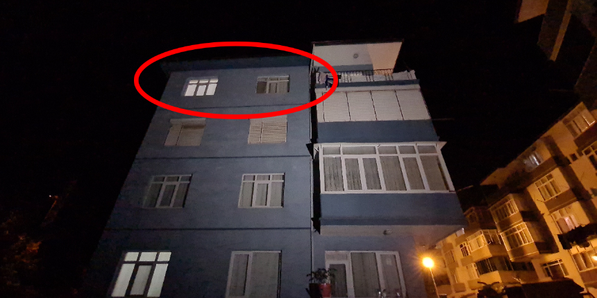 4 yaşındaki çocuk 4. katın camından düştü, kimsenin haberi olmadı