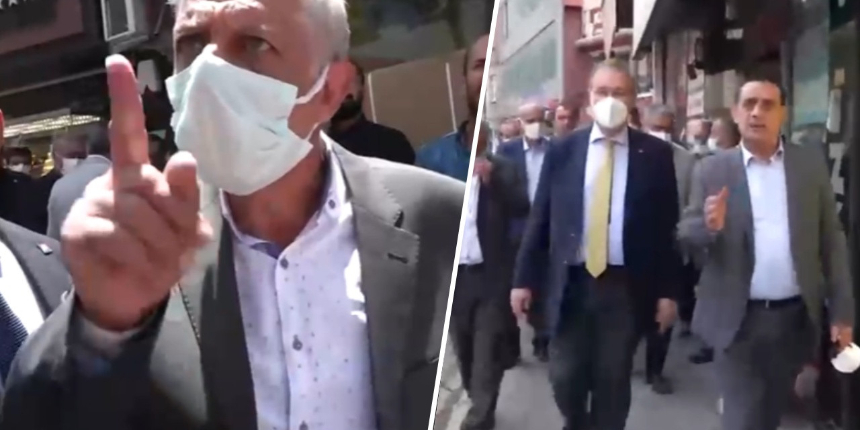 CHP'li Faik Öztrak başkanlığındaki heyetten Bitlis TV ekibine çirkin saldırı!