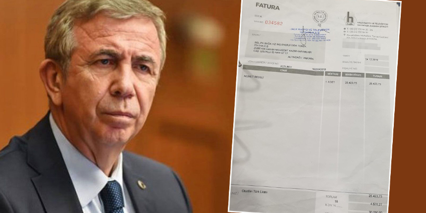Halk TV'den Mansur Yavaş'a 30 bin TL'lik 'yemek' faturası