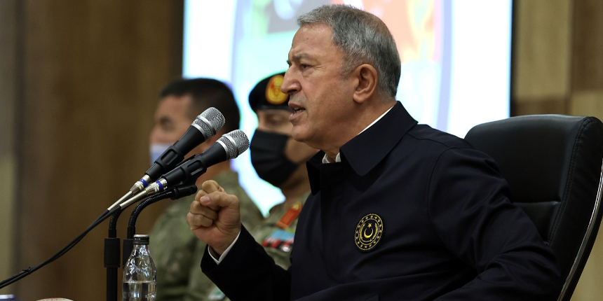 Bakan Akar Libya'dan seslendi: Dünya bunu unutmamalı