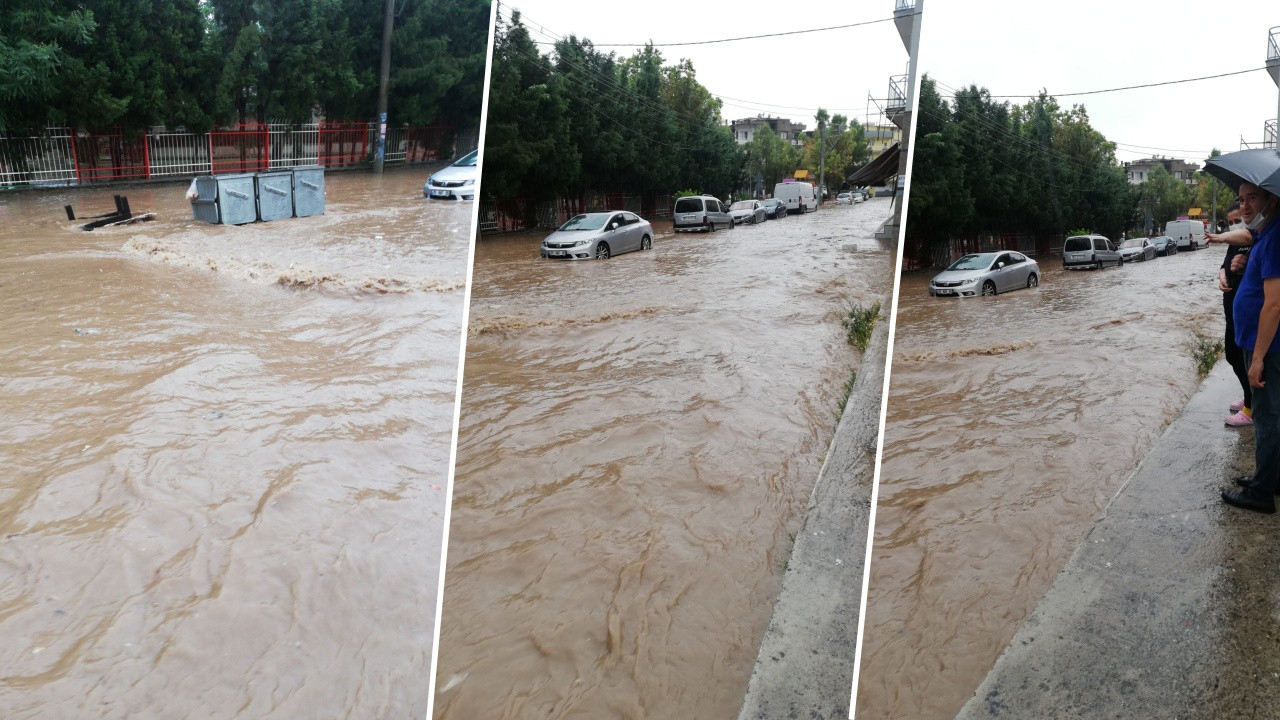İzmir'in Bayraklı ilçesinde sel felaketi: Vatandaş 'altyapı eksikliği' diyerek tepki gösterdi!