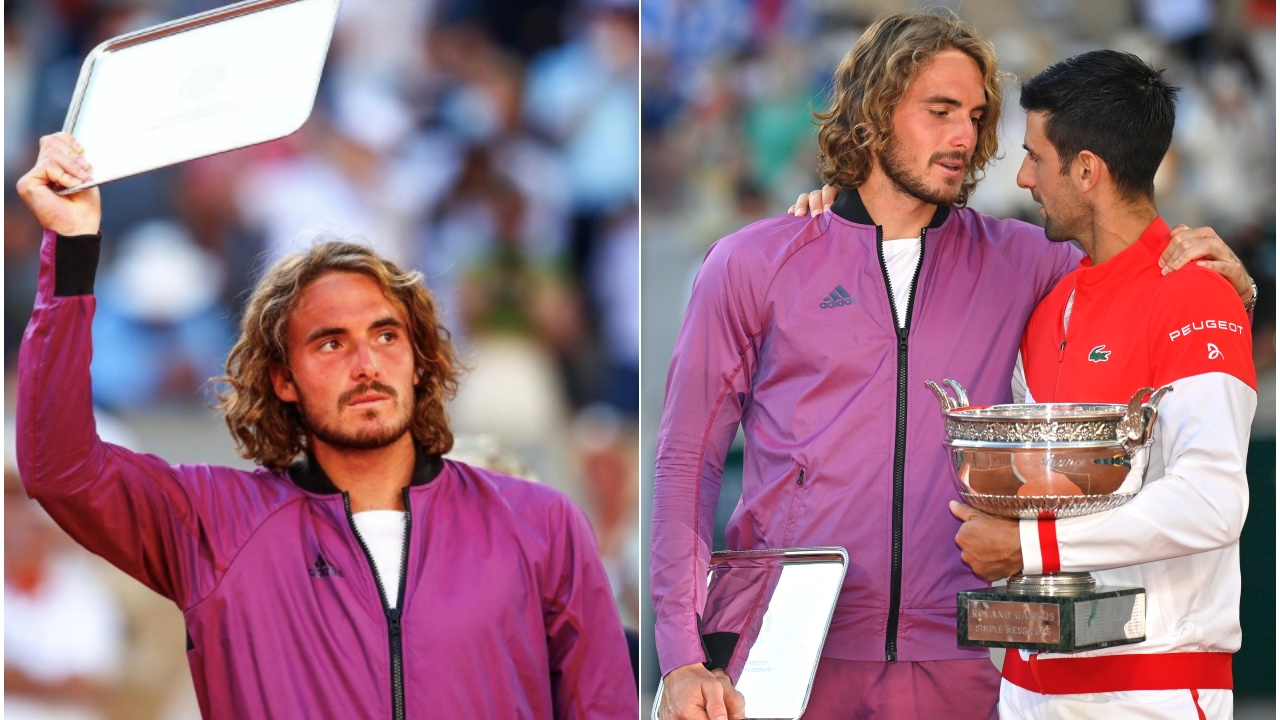 Stefanos Tsitsipas finalden 5 dakika önce ölüm haberini aldı, yine de Djokovic'e meydan okudu