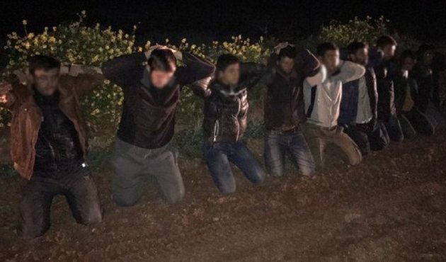 Bombalı eylem için gelen Çeçen sınırda böyle yakalandı!