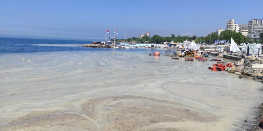5 günde 1700 metreküp müsilaj temizlendi