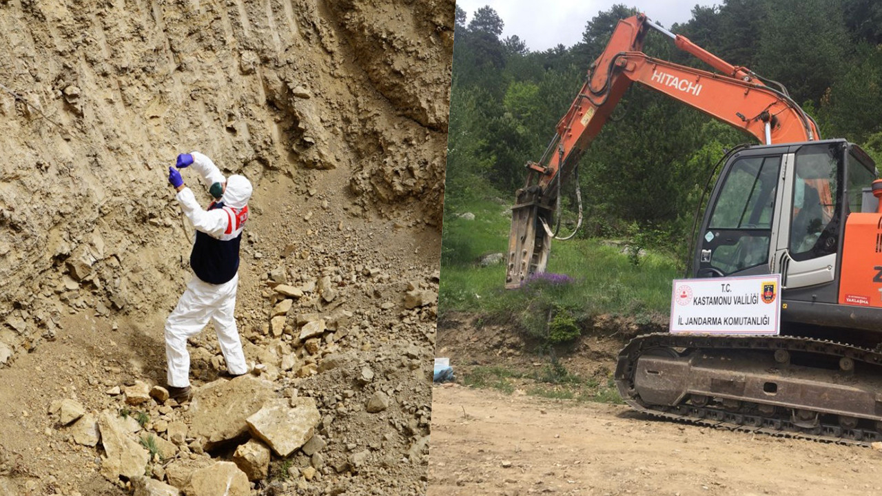 Kastamonu'da define avcıları köylüyü kandırıp kazı yaptı