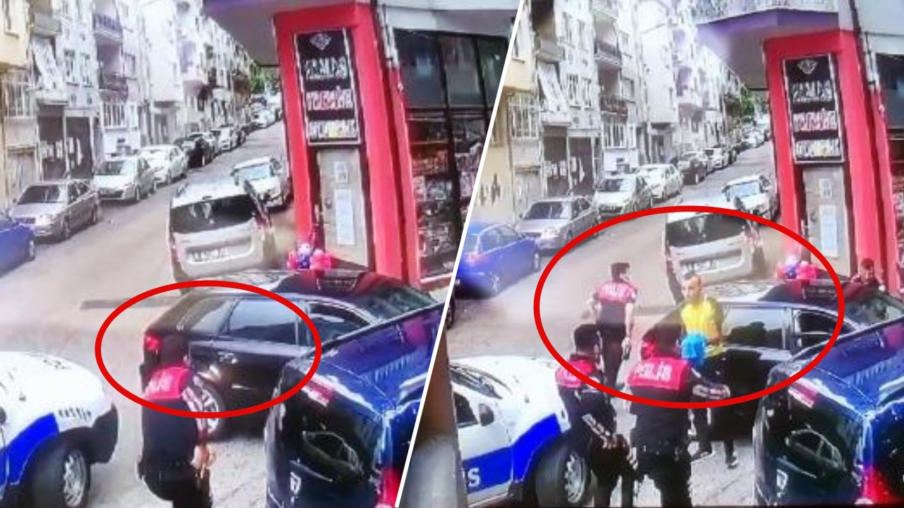 Böyle kovalamaca görülmedi! Polis memuruna ve araca çarpınca durdu! İşte saniye saniye yakalanma anı