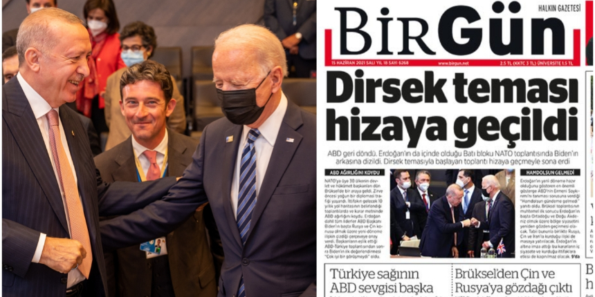 Yabancı basın çarpıttı, Birgün destek verdi
