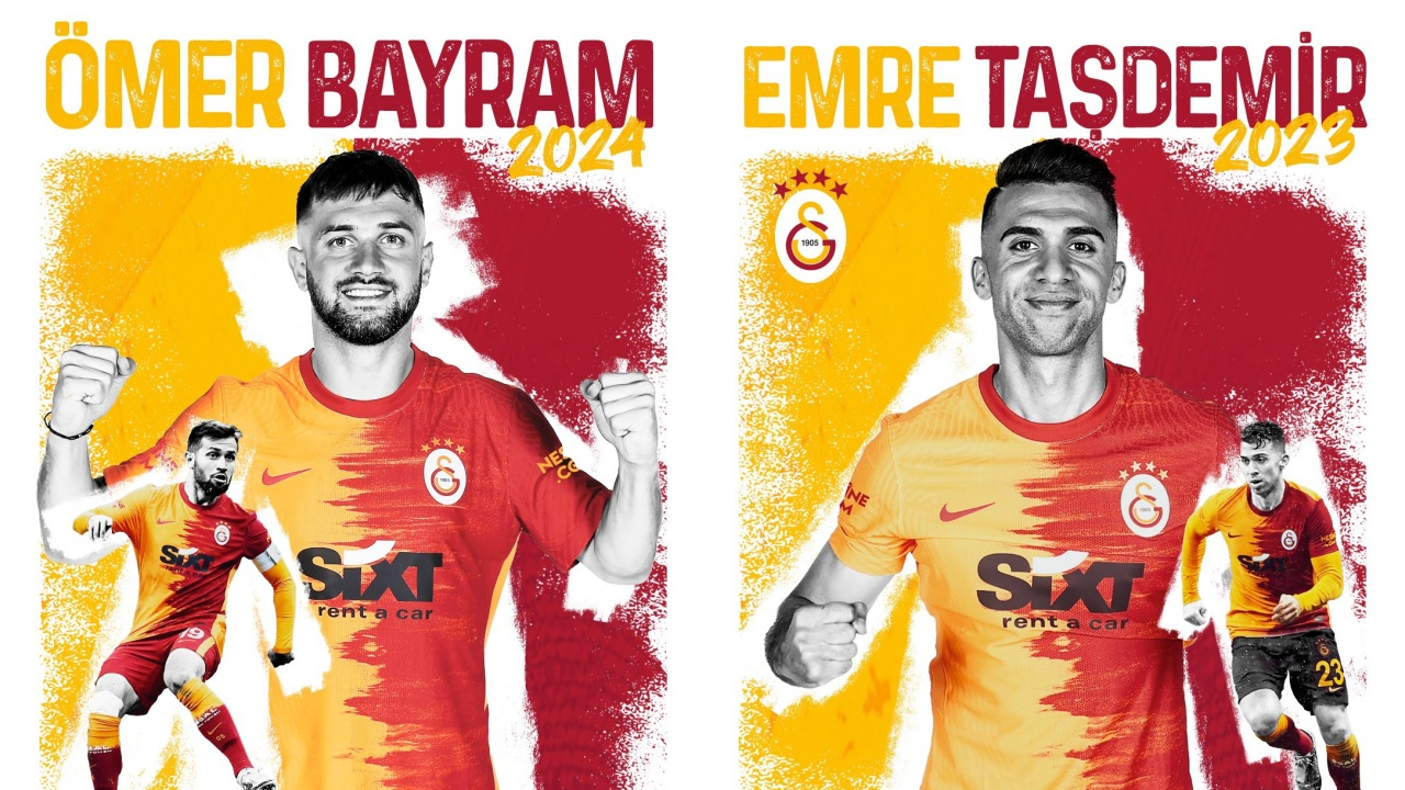Galatasaray, Ömer Bayram ve Emre Taşdemir'i takımda tuttu