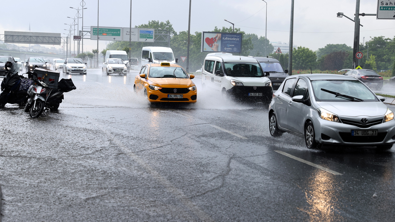 İstanbul'da bugün en fazla yağış Şişli'de ölçüldü