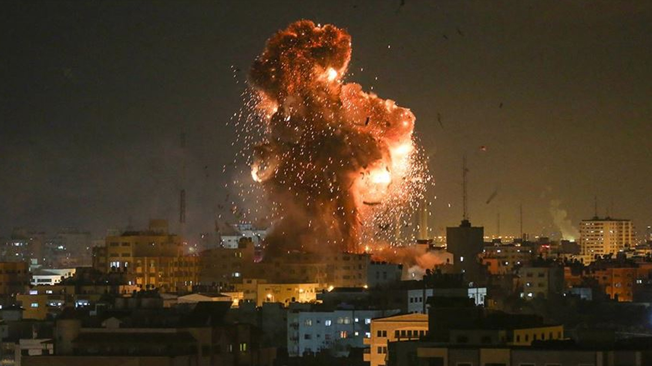 İsrail'den Gazze'ye hava saldırısı