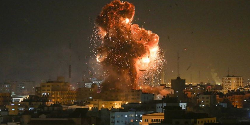 İsrail'den Gazze'ye hava saldırısı