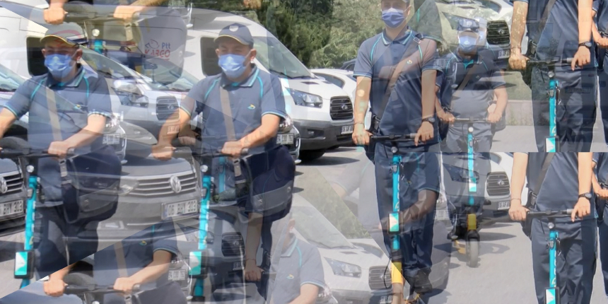 Scooter'lı postacılar geliyor!