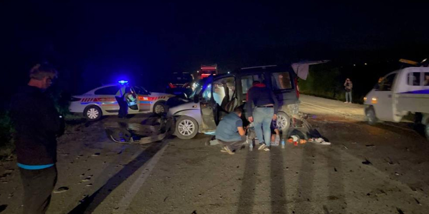 Bursa'da zincirleme kaza: 6 kişi ağır yaralı