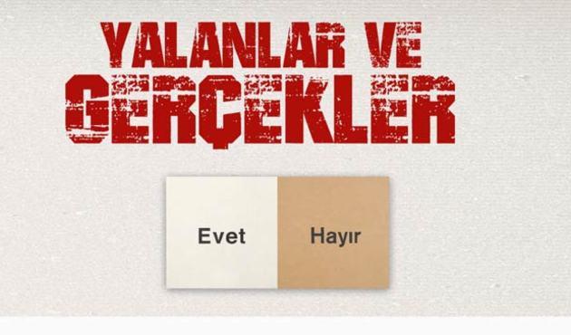 Halkoylamasında yalanlara karşı gerçekler!